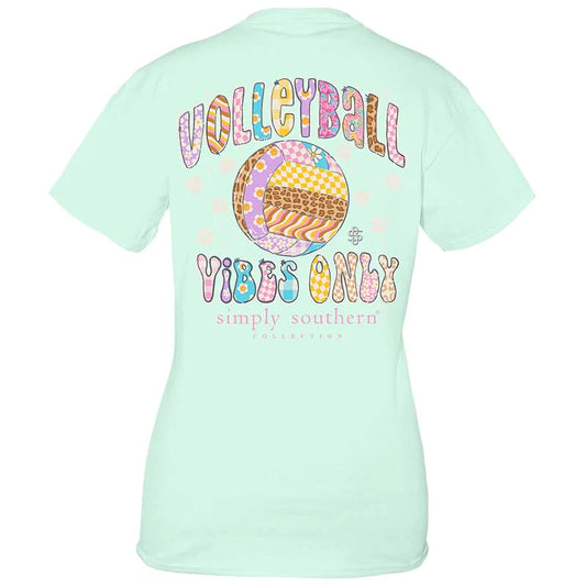 Volleyball Vibes Only ~ Simply Southern Tee