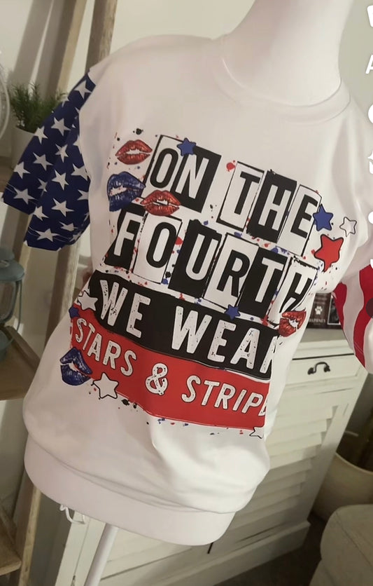 On the 4th ~ We Wear Stars And Stripes