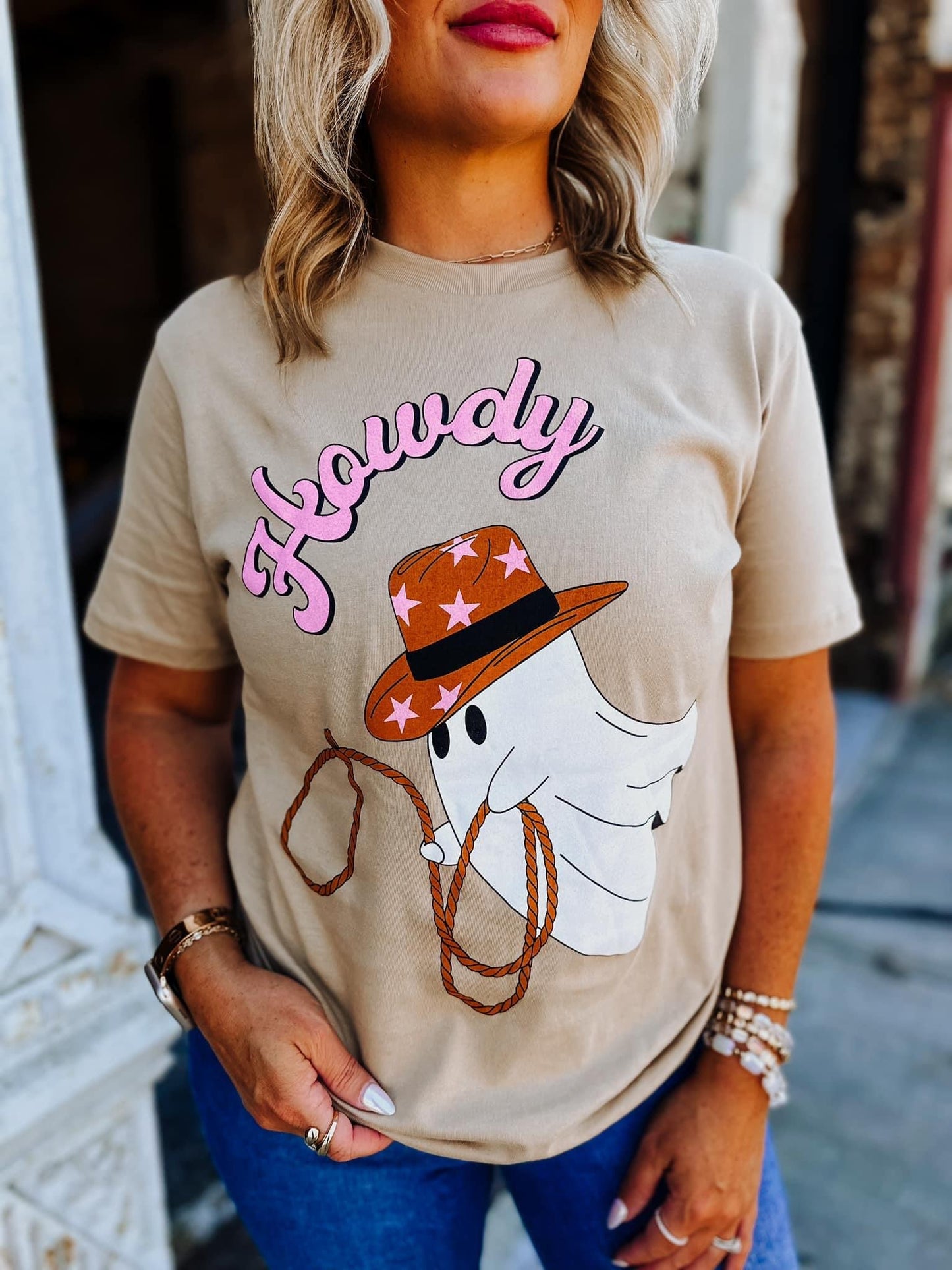 Howdy ~ Western Ghost Graphic Tee