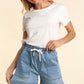 Billie ~ Elastic Waist Shorts - Regular and Curvy Sizes