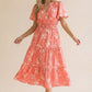 Kimi ~ Floral Midi Length Dress