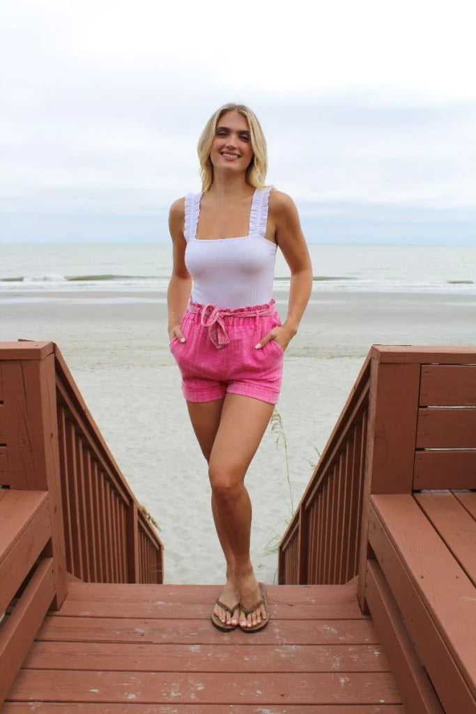 Ruffle Strap Bodysuits ~ Simply Southern Brand