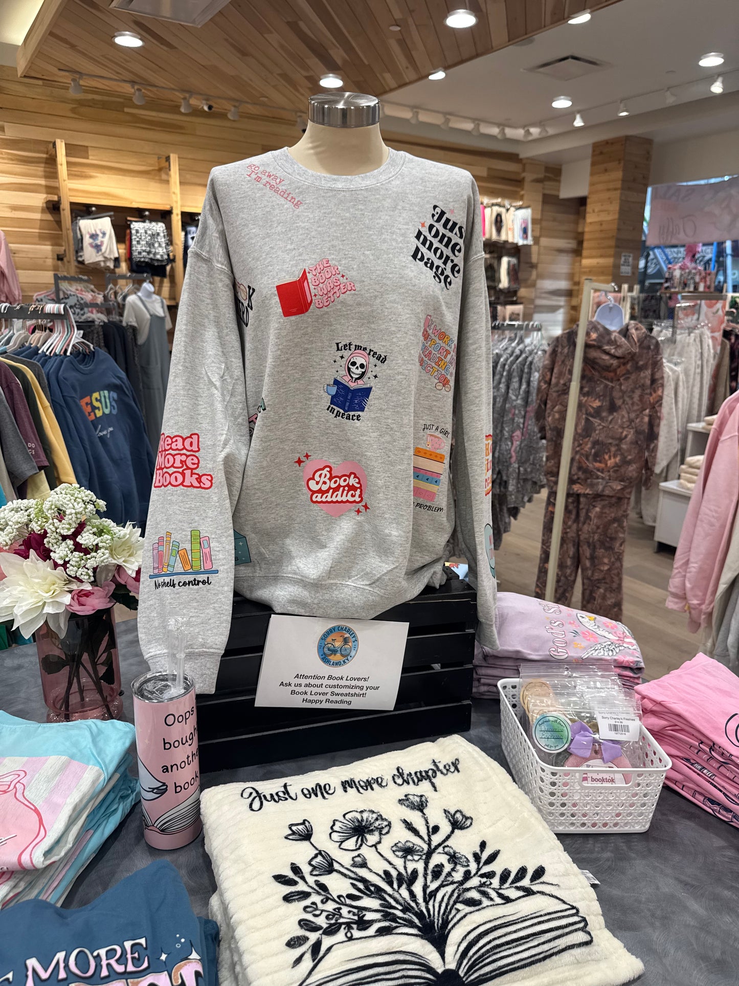 Book Obsessed Crewneck Sweatshirt