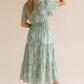 Kimi ~ Floral Midi Length Dress