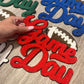 Game Day ~ Type Color Options Below! Chenille Patch Crewneck Sweatshirt