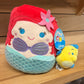 Ariel and Flounder Squishmallow