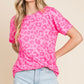 Olivia ~ Soft Animal Print Top