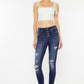 Felix ~ Kancan High Rise Dark Wash Skinny Jeans