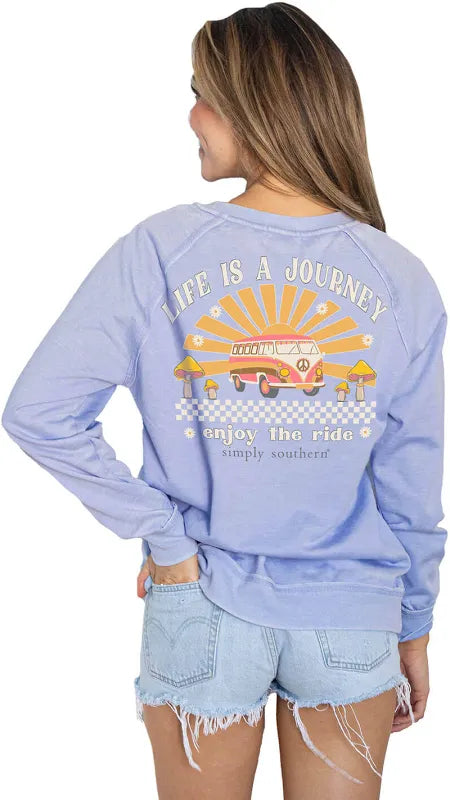 Life Is A Journey ~ Simply Southern Sweatshirt