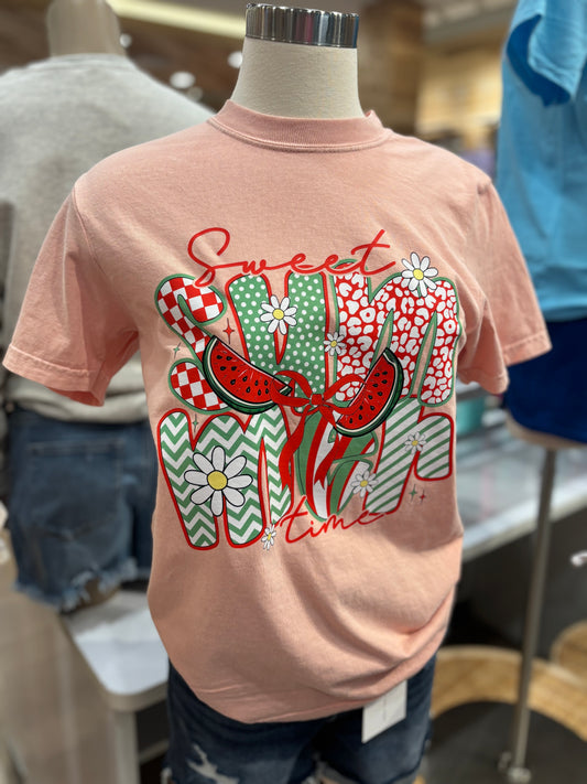 Sweet Summertime - Watermelon Graphic Tee