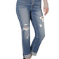 Josie ~ Distressed Boyfriend Fit Jeans