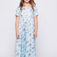 Pretty As A Princess ~ Youth Size Butterfly Maxi Dress