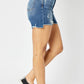 Iris - Mid-Rise Judy Blue Shorts - Regular and Curvy Sizes