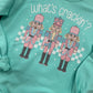 What’s Crackin’? ~ Mint Green Nutcracker Crewneck