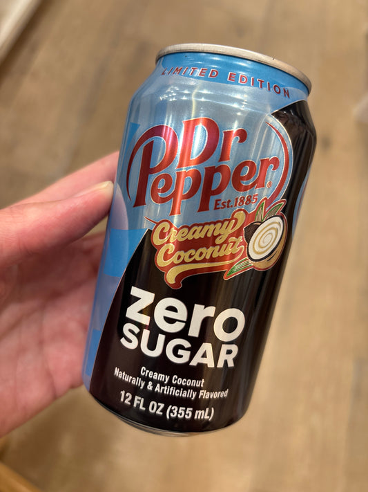 Creamy Coconut Dr Pepper Zero
