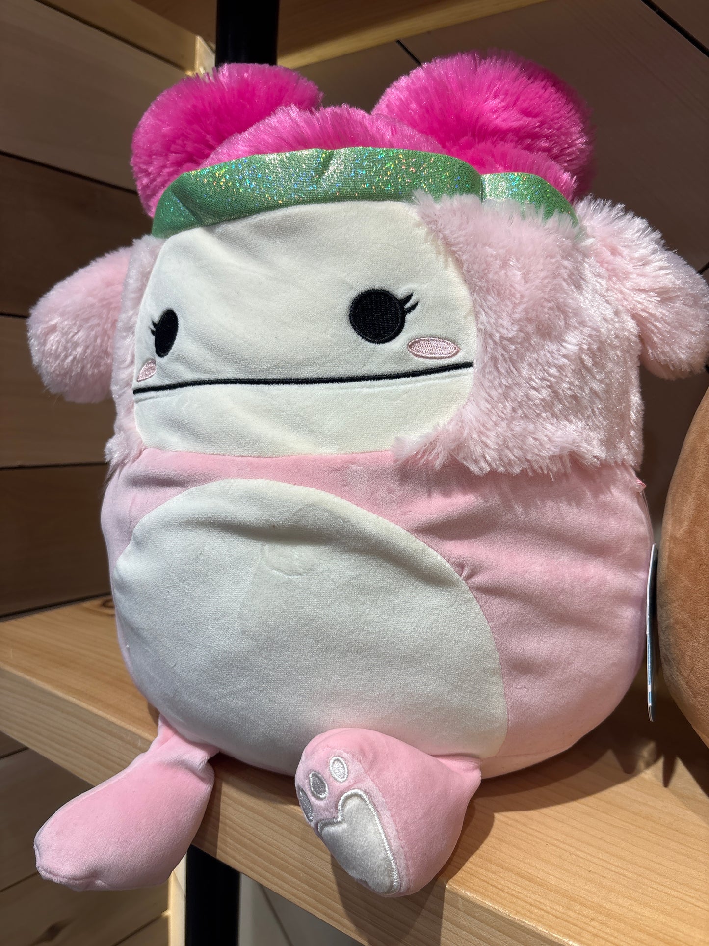 Zyan Pink Bigfoot Squish Doos Squishmallow