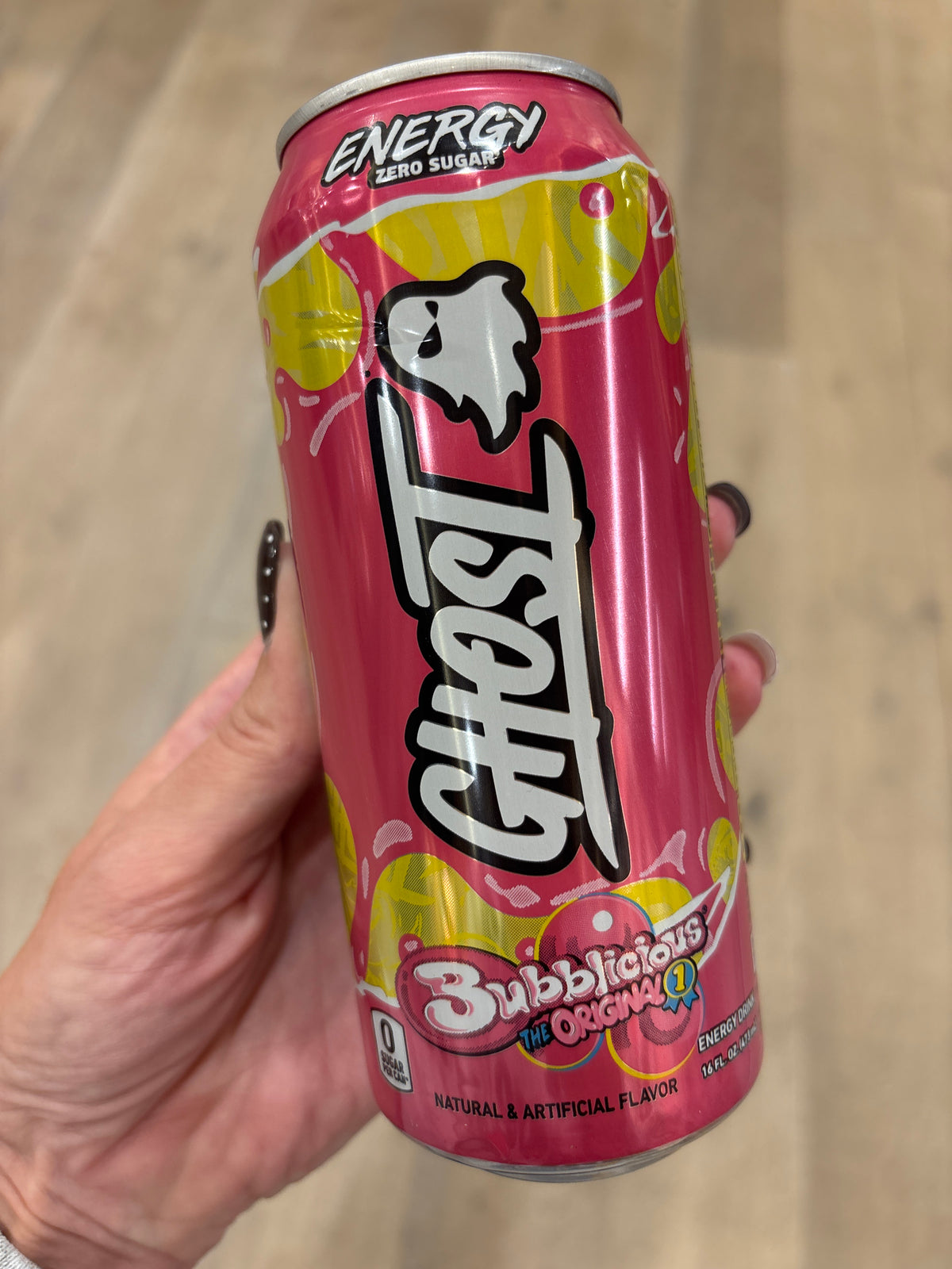 Bubblicious Original Ghost Energy