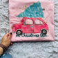 Oh Christmas Tree ~ Pink Graphic Tee