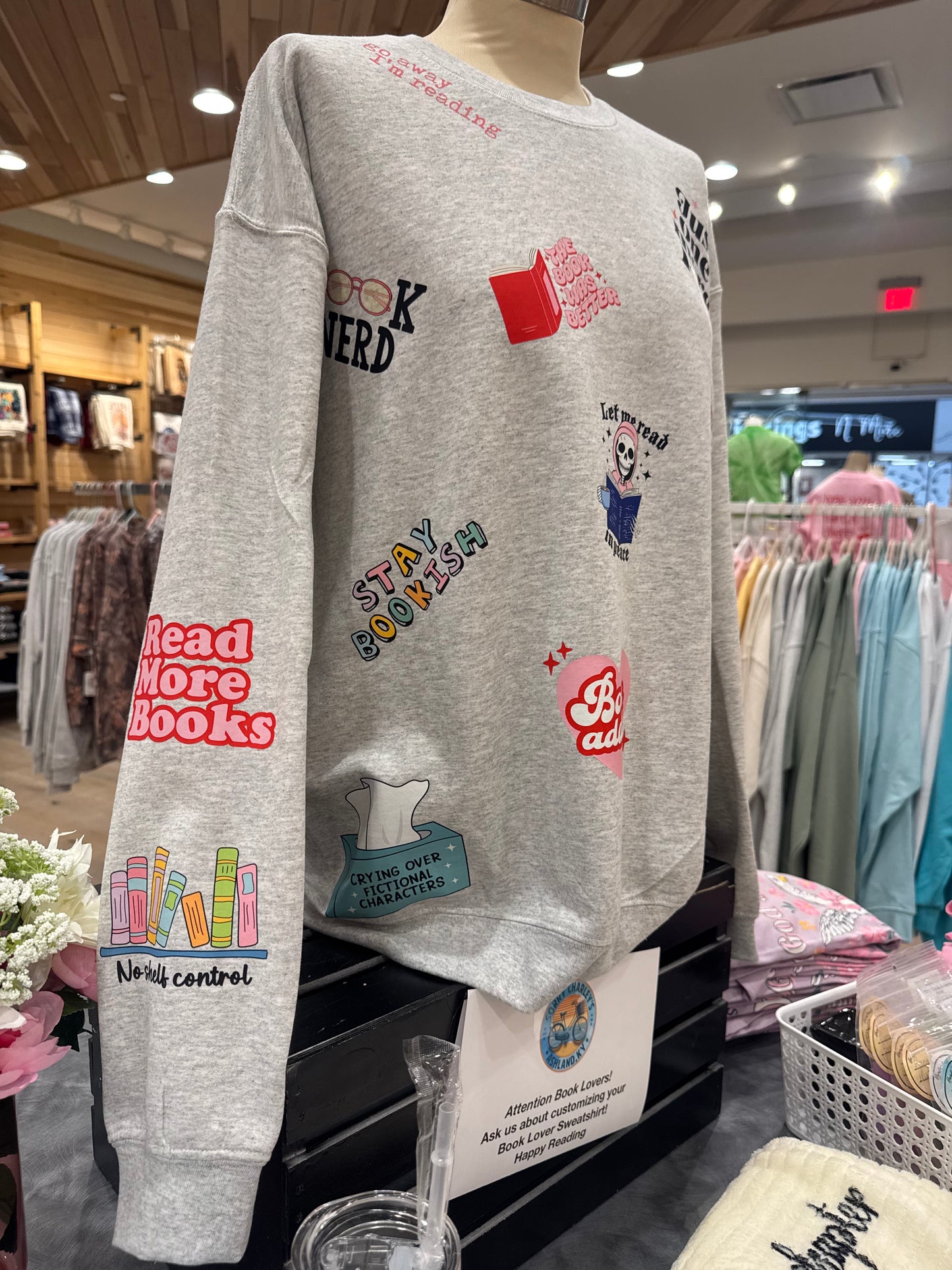 Book Obsessed Crewneck Sweatshirt