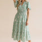 Kimi ~ Floral Midi Length Dress