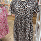 Easy Tiger ~ Leopard Print Babydoll Style Dress