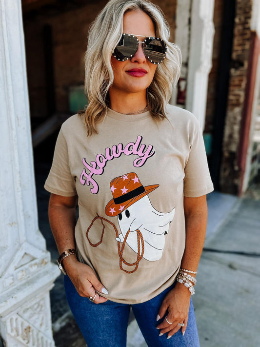 Howdy ~ Western Ghost Graphic Tee