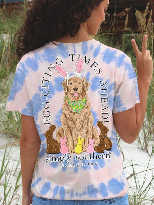 Eggciting Times Ahead ~ Simply Southern Tee