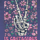 Good Energy Is Contagious ~ Simply Southern Tee