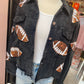 Game Day Sequin Football Jacket