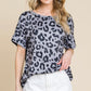 Olivia ~ Soft Animal Print Top