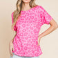 Olivia ~ Soft Animal Print Top