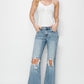 Calvin ~ Risen Brand - Mid-Rise Flare Jeans