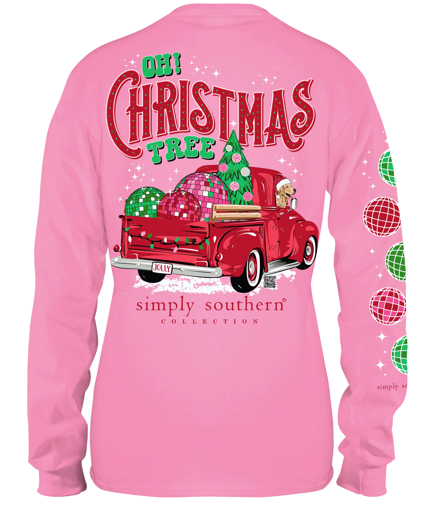 Oh Christmas Tree! ~ Simply Southern Long Sleeve Tee