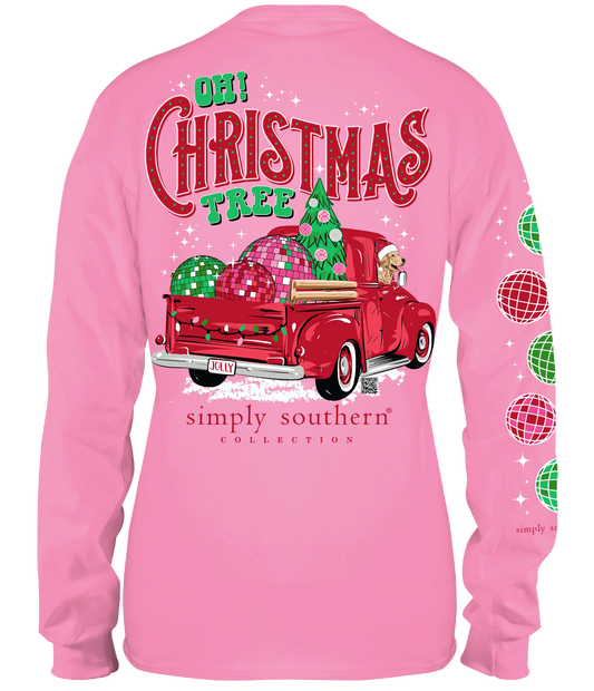 Oh Christmas Tree! ~ Simply Southern Long Sleeve Tee