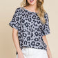 Olivia ~ Soft Animal Print Top