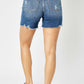 Iris - Mid-Rise Judy Blue Shorts - Regular and Curvy Sizes