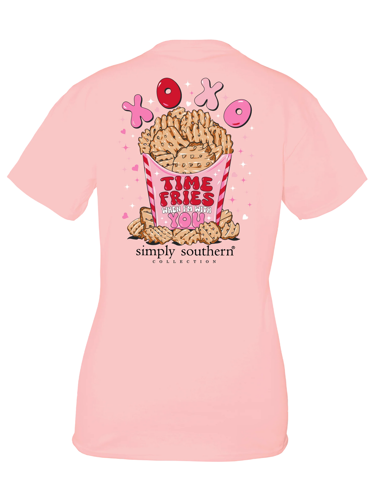 XOXO ~ Time Fries When I’m With You - Simply Southern Tee ~ Youth and Adult Sizes