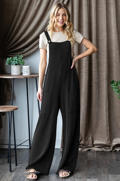 Cassidy ~ Ribbed Jumpsuits