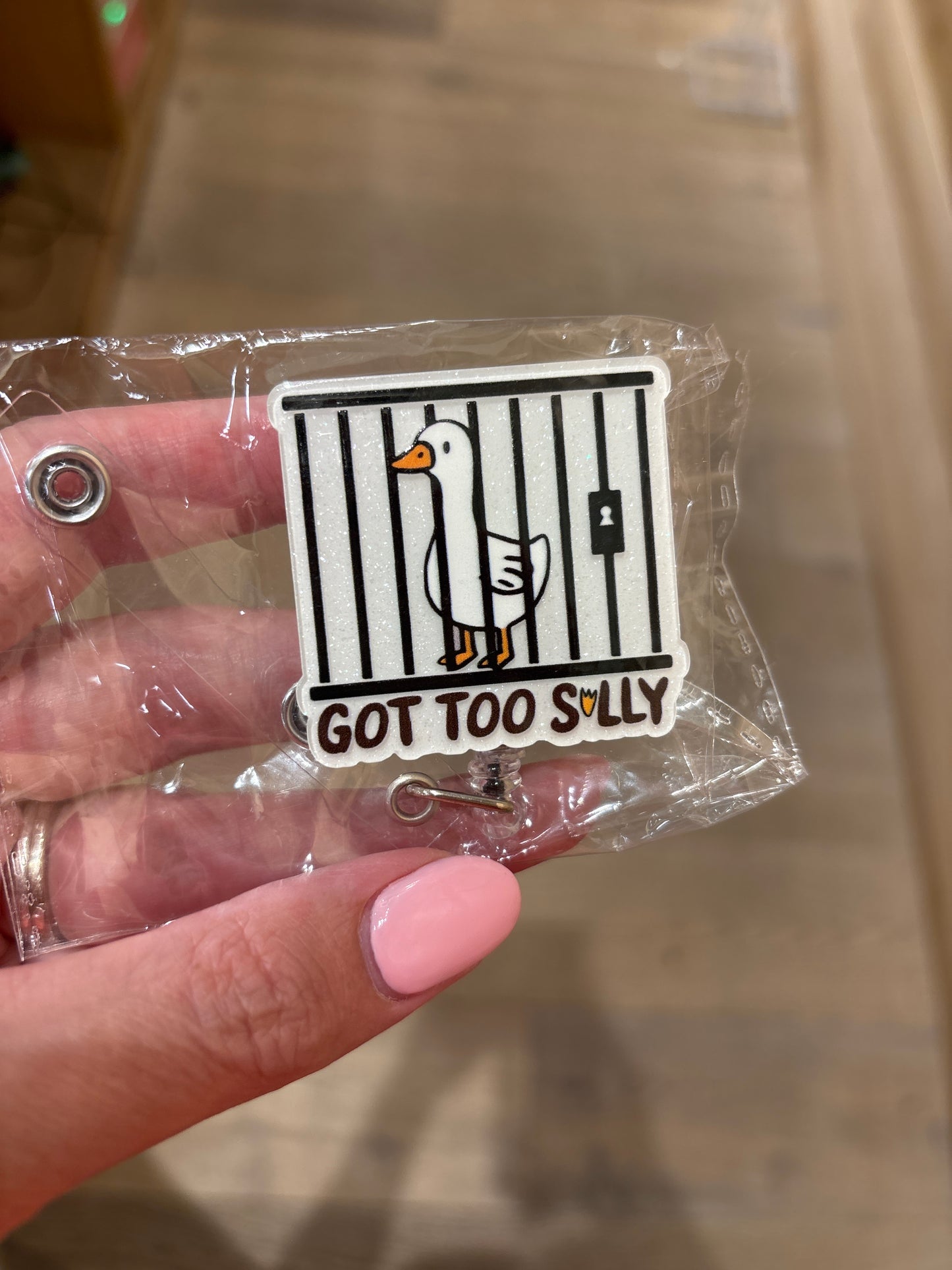 Silly Goose Badge Reels
