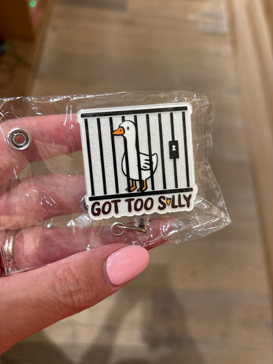 Silly Goose Badge Reels