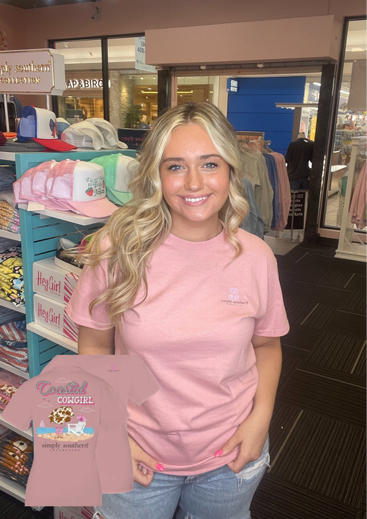 Coastal Cowgirl ~ Simply Southern Tee