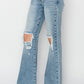 Calvin ~ Risen Brand - Mid-Rise Flare Jeans