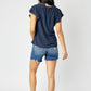 Iris - Mid-Rise Judy Blue Shorts - Regular and Curvy Sizes