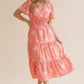 Kimi ~ Floral Midi Length Dress