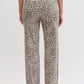 Cat Eyes ~ Leopard Print Dad Jeans