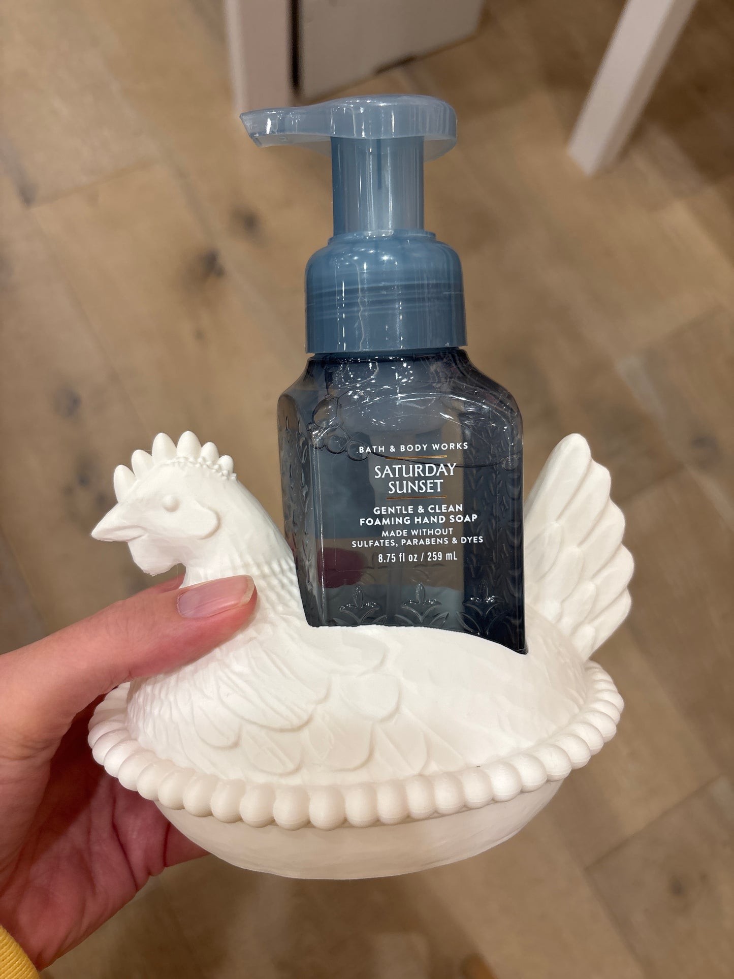 Hen Dish and Soap Gift Set