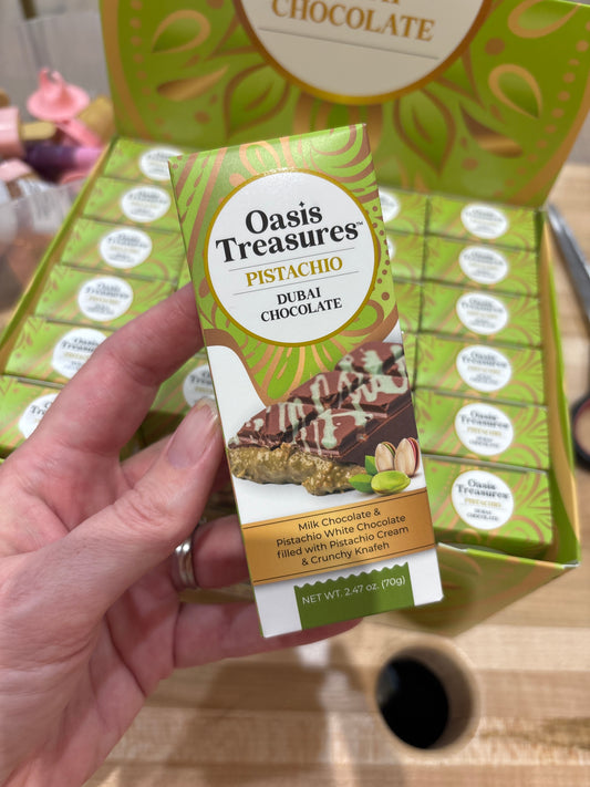 Oasis Treasures Pistachio Dubai Chocolate