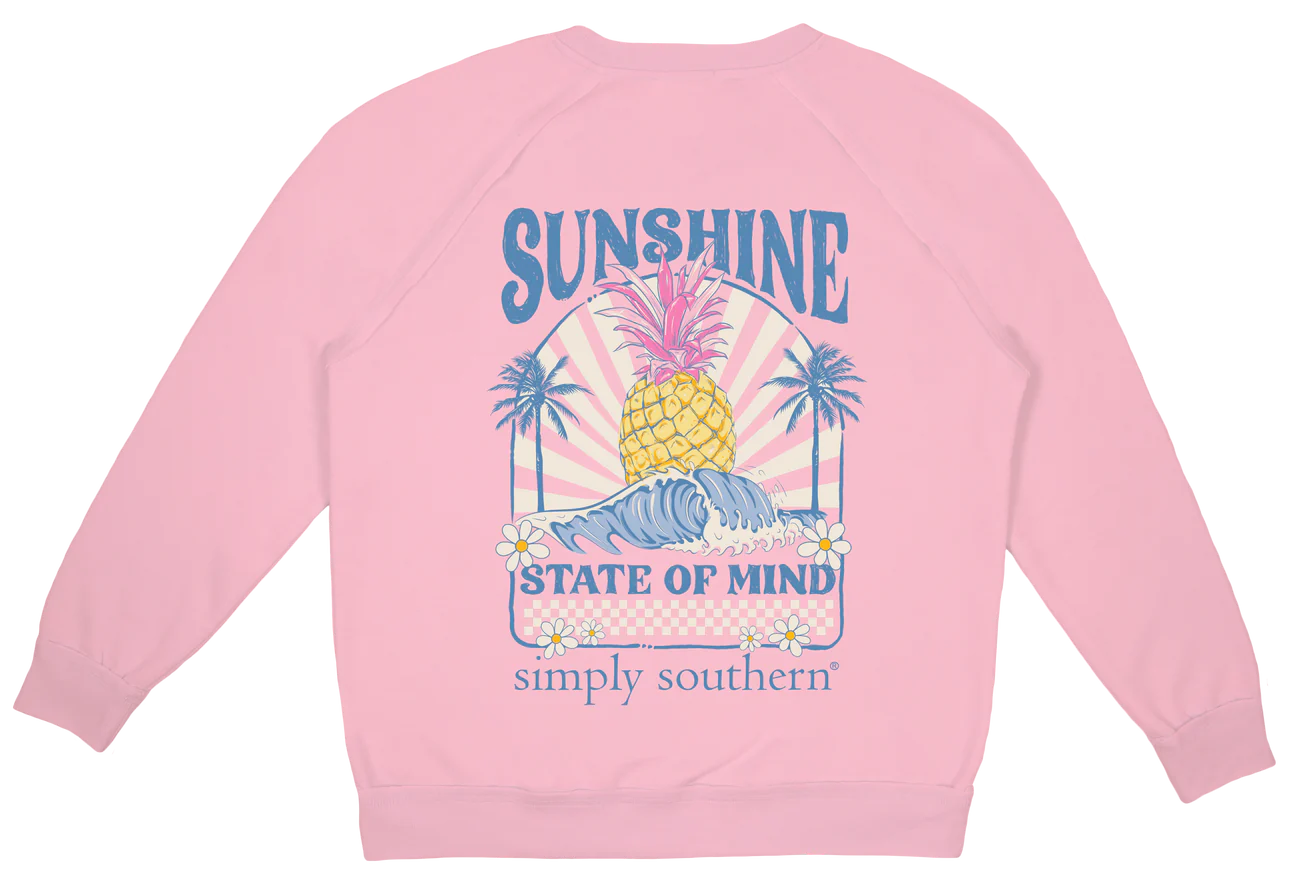 Sunshine State Of Mind ~ Simply Southern Sweatshirt