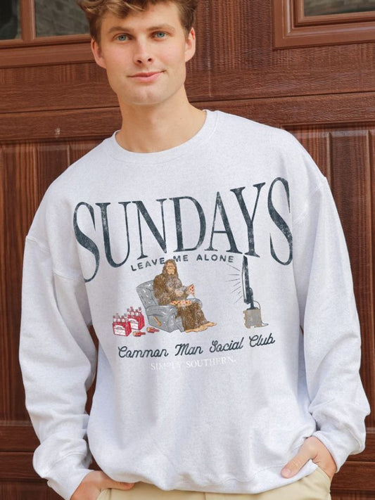 Sundays Leave Me Alone ~ Simply Southern Men’s Collection