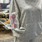 Pink Bow Ditsy Floral Print Hoodie ~ Simply Southern Brand